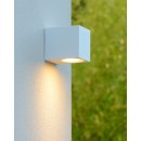 Lucide 69800/01/31 Außenwandlampe Zaro 1x35w | Gu10 | IP44 - schwarz, Fleck, dimmbar
