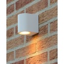 Lucide 69801/01/31 Außenwandlampe Zaro 1x35w | Gu10 | IP44 - weiß, Fleck, dimmbar