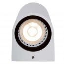 Lucide 69801/02/31 Außenwandlampe Zaro 2x35w | Gu10 | IP44 - weiß, Fleck, dimmbar