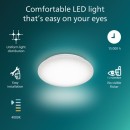 Philips 8721103069115 LED Deckenleuchte CL200 | 36W integrierte LED-Quelle | 3800lm | 4000K | weiß