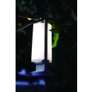 Lutec LT6904101337 LED Außen tragbare Solarlampe Dragonfly 1x1W | 120L | 4000K | IP54 - 3-Phasen-dimmbar, USB, grau