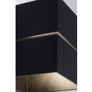 Rabalux 7017 Wandleuchte Kaunas 1x10w | G9 - schwarz