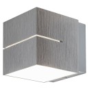 Rabalux 7019 Wandleuchte Kaunas 1x10w | G9 - gebürstetes Aluminium