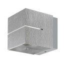 Rabalux 7019 Wandleuchte Kaunas 1x10w | G9 - gebürstetes Aluminium
