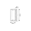 Rabalux 7109 LED-Wandleuchte Mendoza 1x6,5W | 550lm | 3000.000 | IP65 - Anthrazit