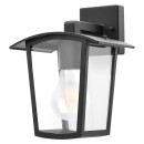 Rabalux 7127 Außenwandleuchte Taverna 1x15W | E27 | IP44 - schwarz