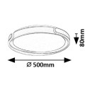 Rabalux 98071292 LED Deckenleuchte Jindri | 48W integrierte LED-Quelle | 3000lm | 3000-6500K