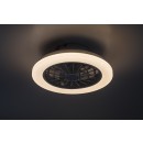 Rabalux 71348 LED Ventilator mit Licht Dalfon | 24W integrierte LED-Quelle | 2200lm | 3000-6500K | Fernbedienung | Dimmer | weiß