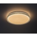 Rabalux 71349 LED Deckenleuchte Monira | 34W integrierte LED-Quelle | 2300lm | 3000-6500K | Fernbedienung | Dimmer | schwarz