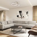 Rabalux 98071383 LED Deckenleuchte Amilia  | 24W integrierte LED-Quelle | 2400lm | 3000+4000+6500K