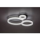 Rabalux 98071385 LED Deckenleuchte Amilia | 24W integrierte LED-Quelle | 2070lm | 3000+4000+6500K