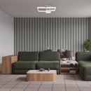 Rabalux 98071388 LED Deckenleuchte Amilia  | 22W integrierte LED-Quelle | 2400lm | 3000+4000+6500K