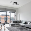 Rabalux 98071394 LED Deckenleuchte Mereni  | 40W integrierte LED-Quelle | 2560lm | 3000-6500K