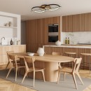 Rabalux 98071403 LED Deckenleuchte Arash | 40W integrierte LED-Quelle | 2200lm | 3000+4000+6500K