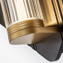 Rabalux 71407 LED Wandleuchte Rosaline | 7W integrierte LED-Quelle | 500lm | 3000K | schwarz