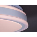 Rabalux 71413 LED Deckenleuchte Corlet | 23W integrierte LED-Quelle | 1900lm | 3000-6500K | Fernbedienung | Dimmer | weiß