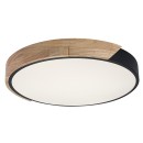 Rabalux 71416 LED Deckenleuchte Maple2 | 24W integrierte LED-Quelle | 1900lm | 4000K | schwarz