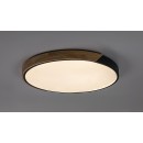 Rabalux 71418 LED Deckenleuchte Maple2 | 42W integrierte LED-Quelle | 3700lm | 3000/4000/6000K | schwarz