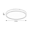 Rabalux 98071430 LED Außen-Deckenleuchte Alenzo  | 36W integrierte LED-Quelle | 2450lm | 3000-6000K