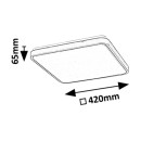 Rabalux 98071433 LED Außen-Deckenleuchte Alenzo  | 36W integrierte LED-Quelle | 2270lm | 3000+4000+6500K