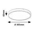 Rabalux 98071436 LED Außen-Deckenleuchte Alenzo  | 18W integrierte LED-Quelle | 1200lm | 3000+4000+6500K