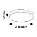 Rabalux 98071438 LED Außen-Deckenleuchte Alenzo | 24W integrierte LED-Quelle | 1500lm | 3000-6000K