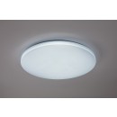 Rabalux 71443 LED Deckenleuchte Danny2 | 60W integrierte LED-Quelle | 4100lm | 3000-6500K | Fernbedienung | Dimmer | weiß