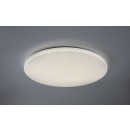 Rabalux 71448 LED Deckenleuchte Danny2 | 80W integrierte LED-Quelle | 5700lm | 3000-6500K | Fernbedienung | Dimmer | weiß