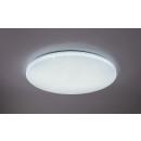 Rabalux 71448 LED Deckenleuchte Danny2 | 80W integrierte LED-Quelle | 5700lm | 3000-6500K | Fernbedienung | Dimmer | weiß