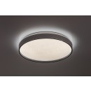 Rabalux 71449 LED Deckenleuchte Zerava | 34W integrierte LED-Quelle | 2100lm | 3000-6500K | Fernbedienung | Dimmer | schwarz