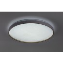 Rabalux 71453 LED Deckenleuchte Zerava | 60W integrierte LED-Quelle | 4100lm | 3000-6500K | Fernbedienung | Dimmer | gold