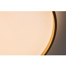 Rabalux 71453 LED Deckenleuchte Zerava | 60W integrierte LED-Quelle | 4100lm | 3000-6500K | Fernbedienung | Dimmer | gold