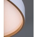 Rabalux 71454 LED Deckenleuchte Zerava | 80W integrierte LED-Quelle | 4600lm | 3000-6500K | Fernbedienung | Dimmer | gold