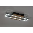 Rabalux 71455 LED Deckenleuchte Noxelle | 12W integrierte LED-Quelle | 670lm | 3000/4000/6000K | braun