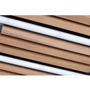 Rabalux 71455 LED Deckenleuchte Noxelle | 12W integrierte LED-Quelle | 670lm | 3000/4000/6000K | braun