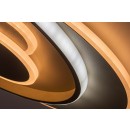 Rabalux 71465 LED Deckenleuchte Brantiel | 57W integrierte LED-Quelle | 3300lm | 3000-6000K | Fernbedienung | Dimmer | beige