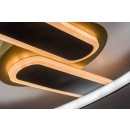 Rabalux 71467 LED Deckenleuchte Brantiel | 60W integrierte LED-Quelle | 3000lm | 3000-6000K | Fernbedienung | Dimmer | schwarz