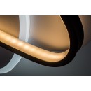 Rabalux 71469 LED Deckenleuchte Brantiel | 57W integrierte LED-Quelle | 3250lm | 3000-6000K | Fernbedienung | Dimmer | schwarz