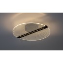 Rabalux 71483 LED Deckenleuchte Norael | 20W integrierte LED-Quelle | 1410lm | 3000K | schwarz