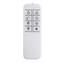 Rabalux 71486 LED Deckenleuchte Lureo | 24W integrierte LED-Quelle | 1510lm | 3000-6500K | Fernbedienung | Dimmer | schwarz
