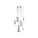 Rabalux 98072255 Pendelleuchte Veness  E27
