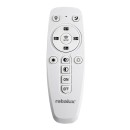 Rabalux 72401 LED Pendelleuchte Isidora | 70W integrierte LED-Quelle | 5600lm | 3000-6500K | Fernbedienung | Dimmer | Seilleuchte | beige