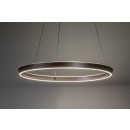 Rabalux 72402 LED Pendelleuchte Nevira | 36W integrierte LED-Quelle | 2520lm | 3000-6500K | Fernbedienung | Dimmer | Seilleuchte | braun
