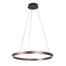 Rabalux 72402 LED Pendelleuchte Nevira | 36W integrierte LED-Quelle | 2520lm | 3000-6500K | Fernbedienung | Dimmer | Seilleuchte | braun