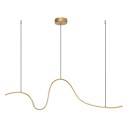 Rabalux 72404 LED Pendelleuchte Cobria | 20W integrierte LED-Quelle | 1600lm | 3000K | gold