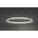 Rabalux 72471 LED Pendelleuchte Rivona | 24W integrierte LED-Quelle | 1700lm | 3000-6500K | Fernbedienung | Dimmer | Seilleuchte | gold