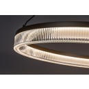 Rabalux 72471 LED Pendelleuchte Rivona | 24W integrierte LED-Quelle | 1700lm | 3000-6500K | Fernbedienung | Dimmer | Seilleuchte | gold