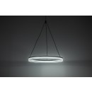 Rabalux 72478 LED Pendelleuchte Seraphiel | 24W integrierte LED-Quelle | 1610lm | 3000-6500K | Fernbedienung | Dimmer | Seilleuchte | schwarz