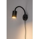 Rabalux 73111 Spot-Wandleuchte Nolie GU10 | schwarz