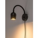 Rabalux 73113 Spot-Wandleuchte Lianet GU10 | schwarz